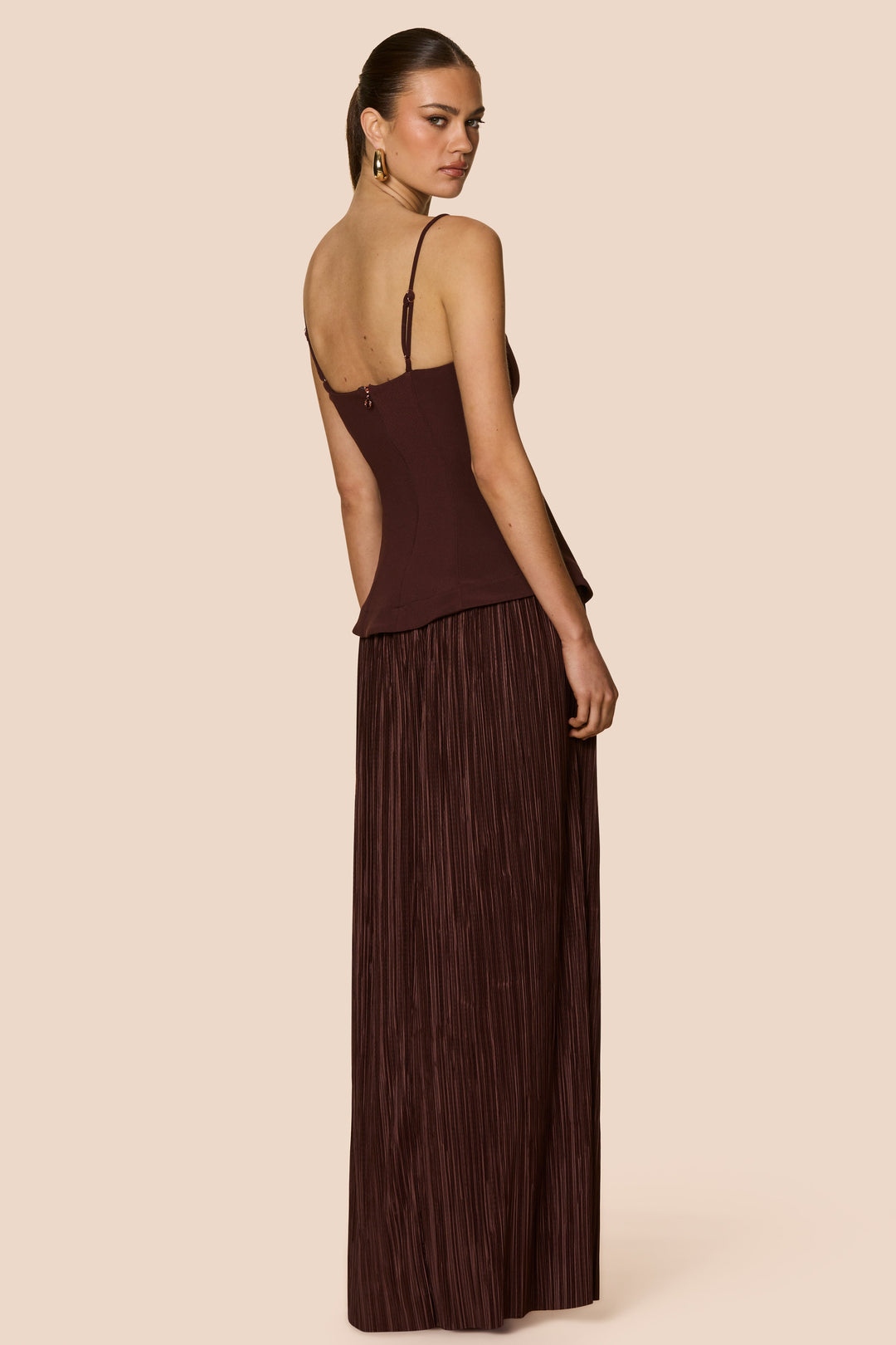 darling maxi dress Nookie Darling Maxi Dress - Chocolate
