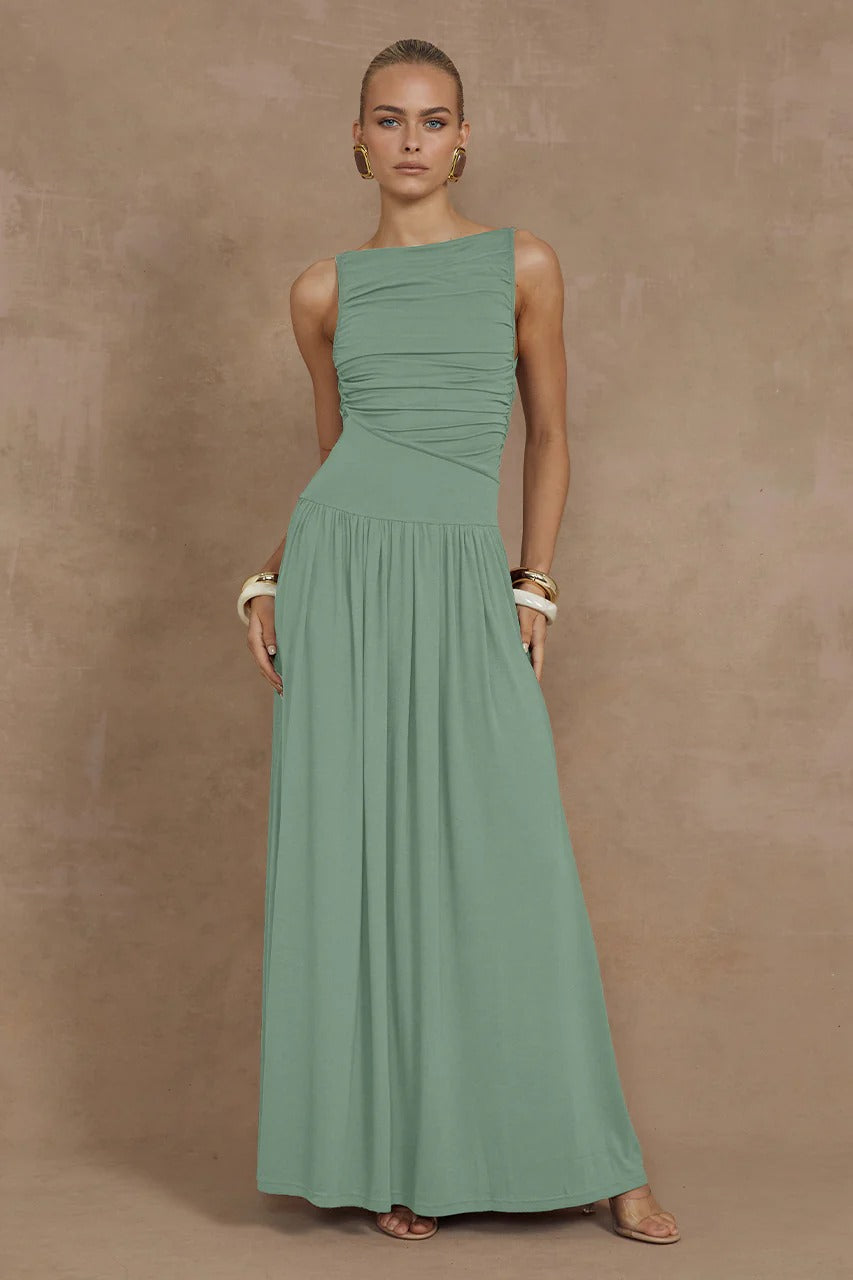 Nalla Maxi Dress - Sage