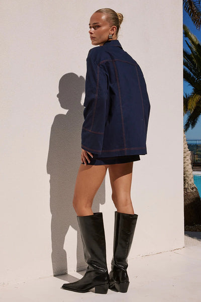Veronica Jacket -  Navy