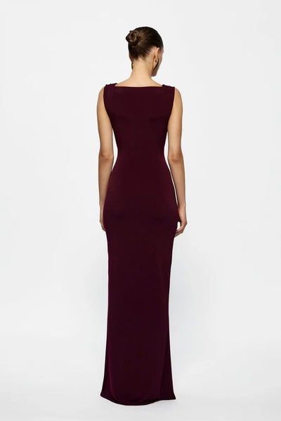 Faith Dress - Black Cherry