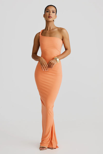 Maia Multi-Way Gown - Papaya
