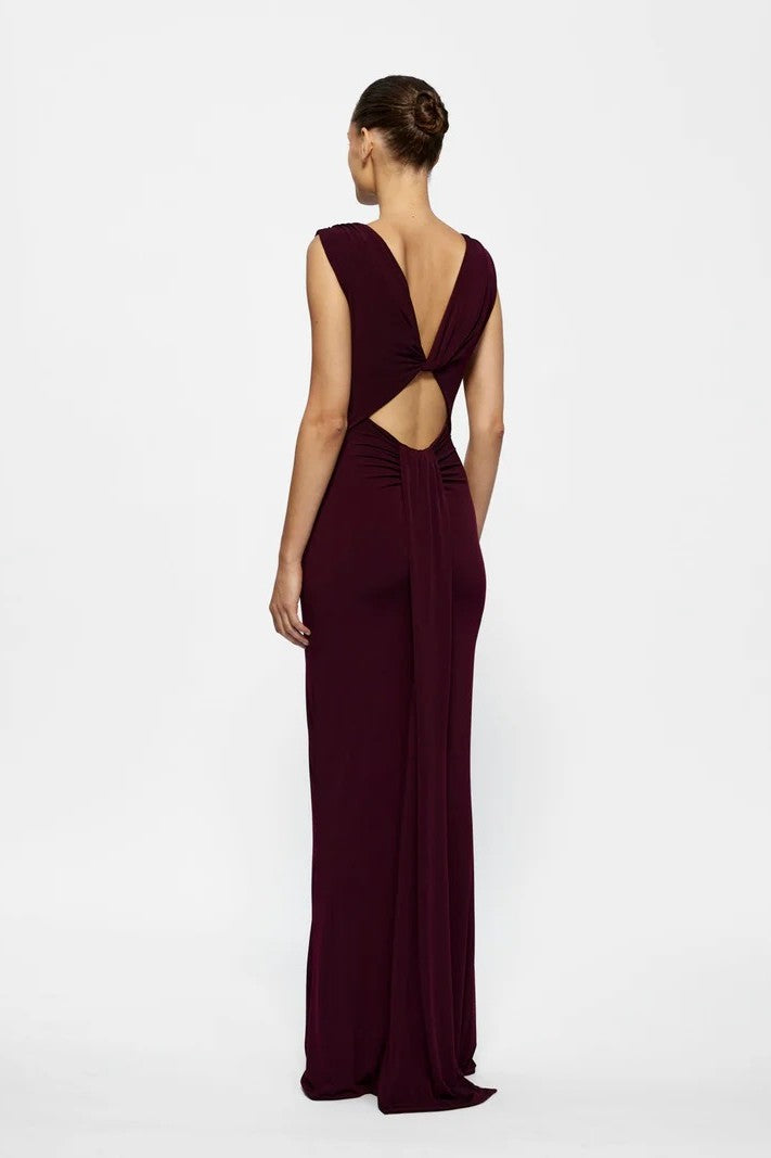 Faith Dress - Black Cherry