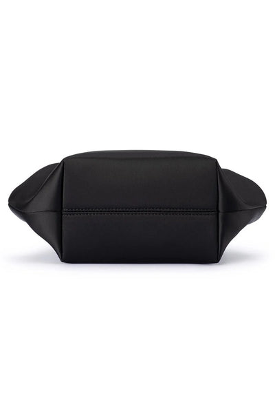 Karina Satin Clutch - Black