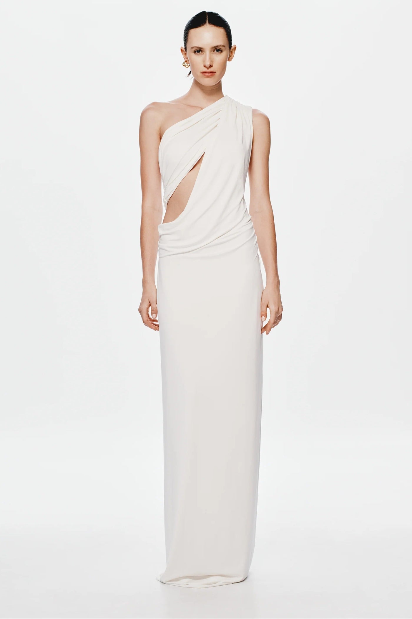 Misha Solstice Cupro Maxi Dress - Ivory