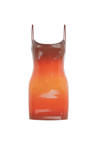 Deia Mini Dress - Blaze Ombre