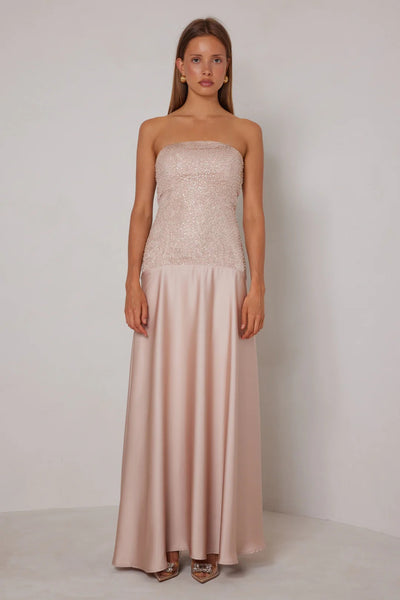 Preston Dress - Champagne
