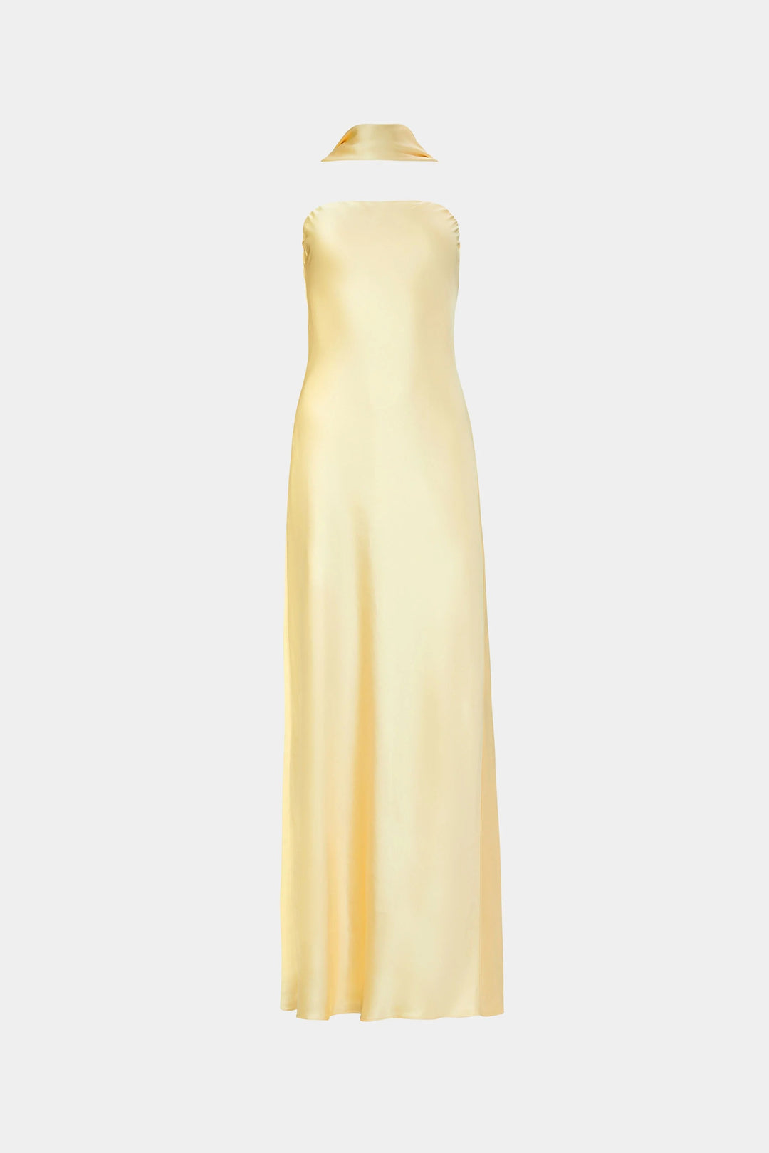 chinese dress ladies Blaise Lilac Satin Maxi Dress - US 2