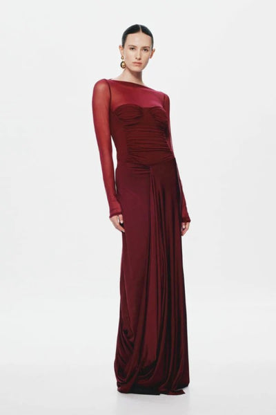 Misha Rapid Mesh Long Sleeve Top - Port