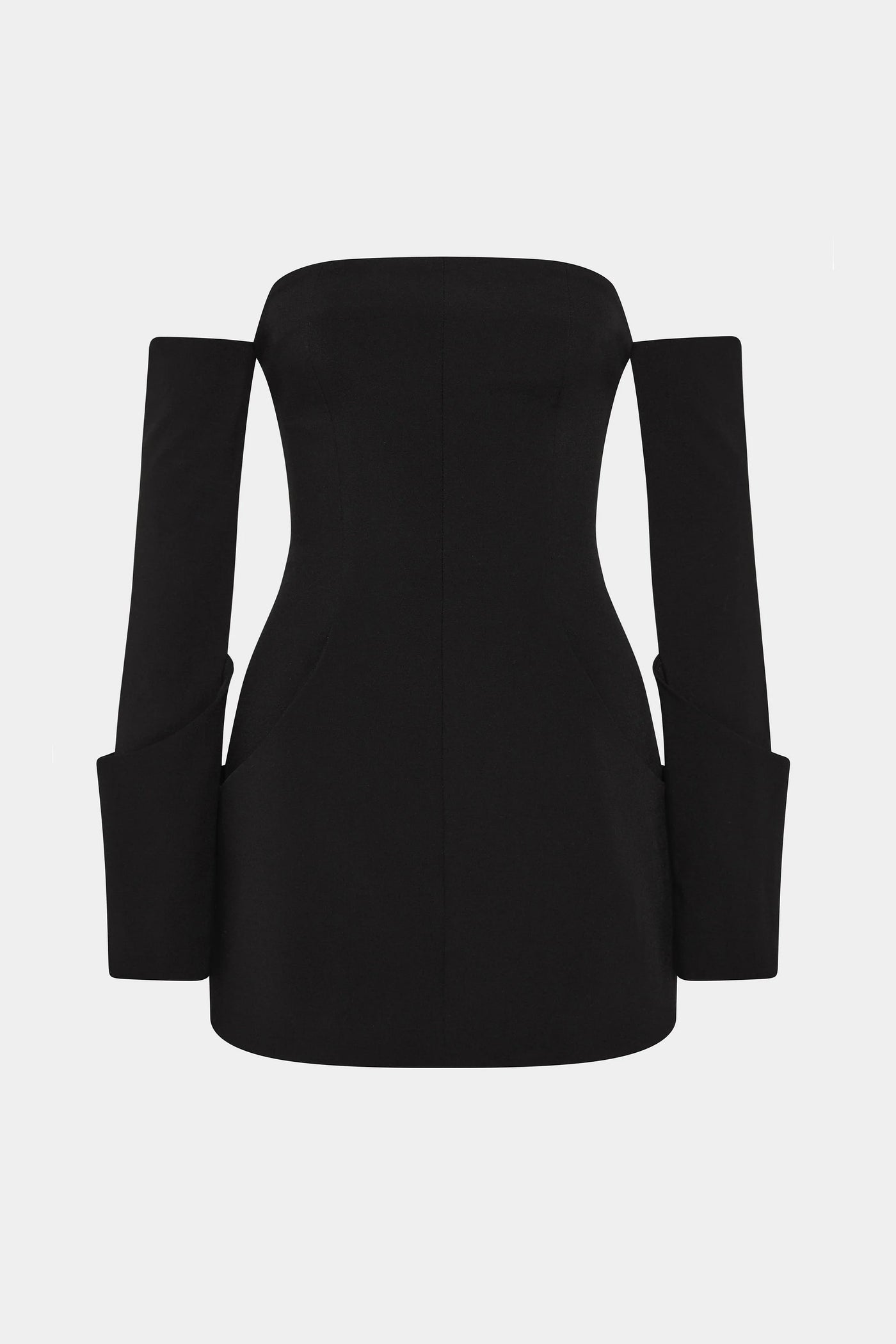 misha black mini dress Misha Riptide Mini Dress - Black