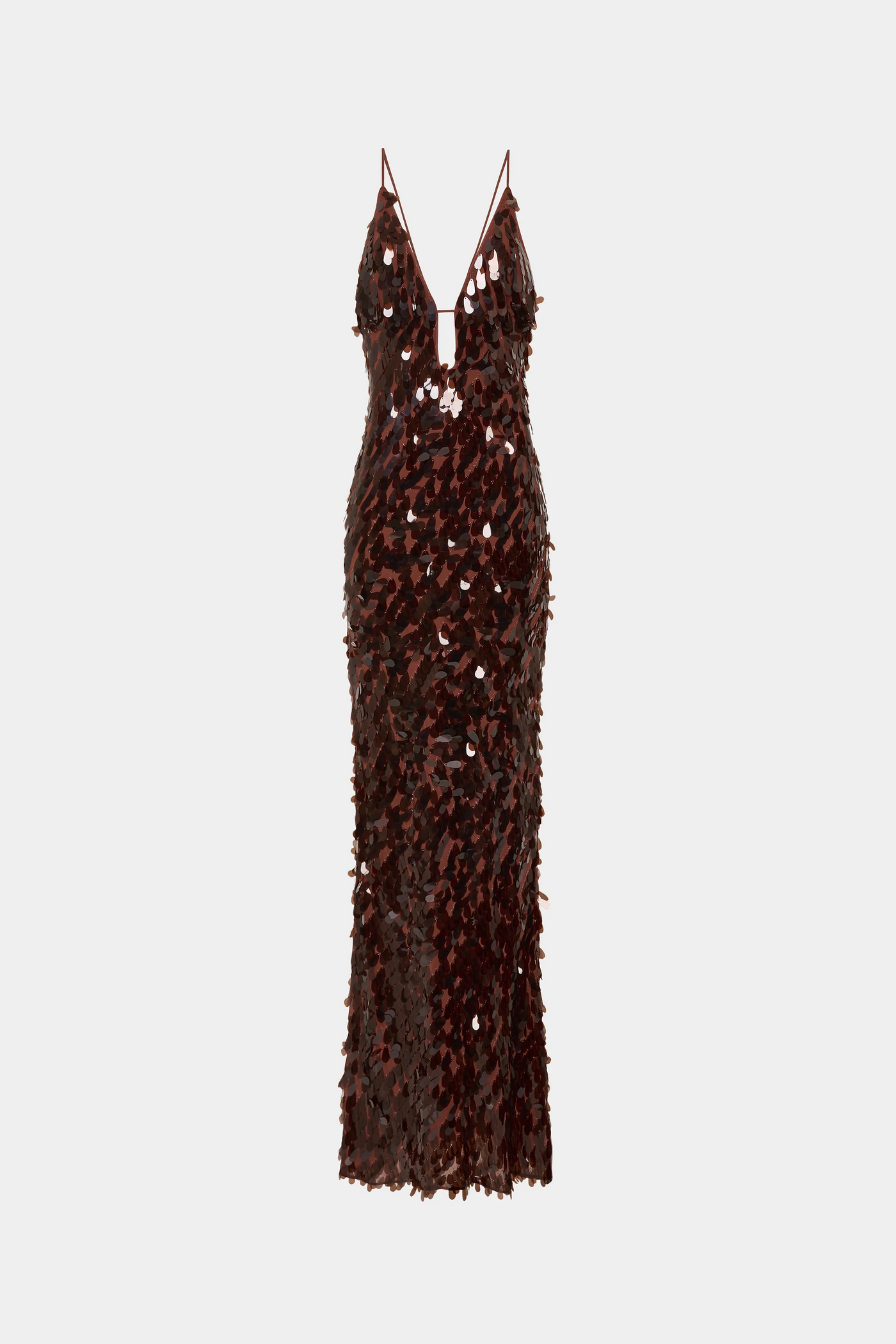 Misha Sapphire Sequin Maxi Dress - Fig