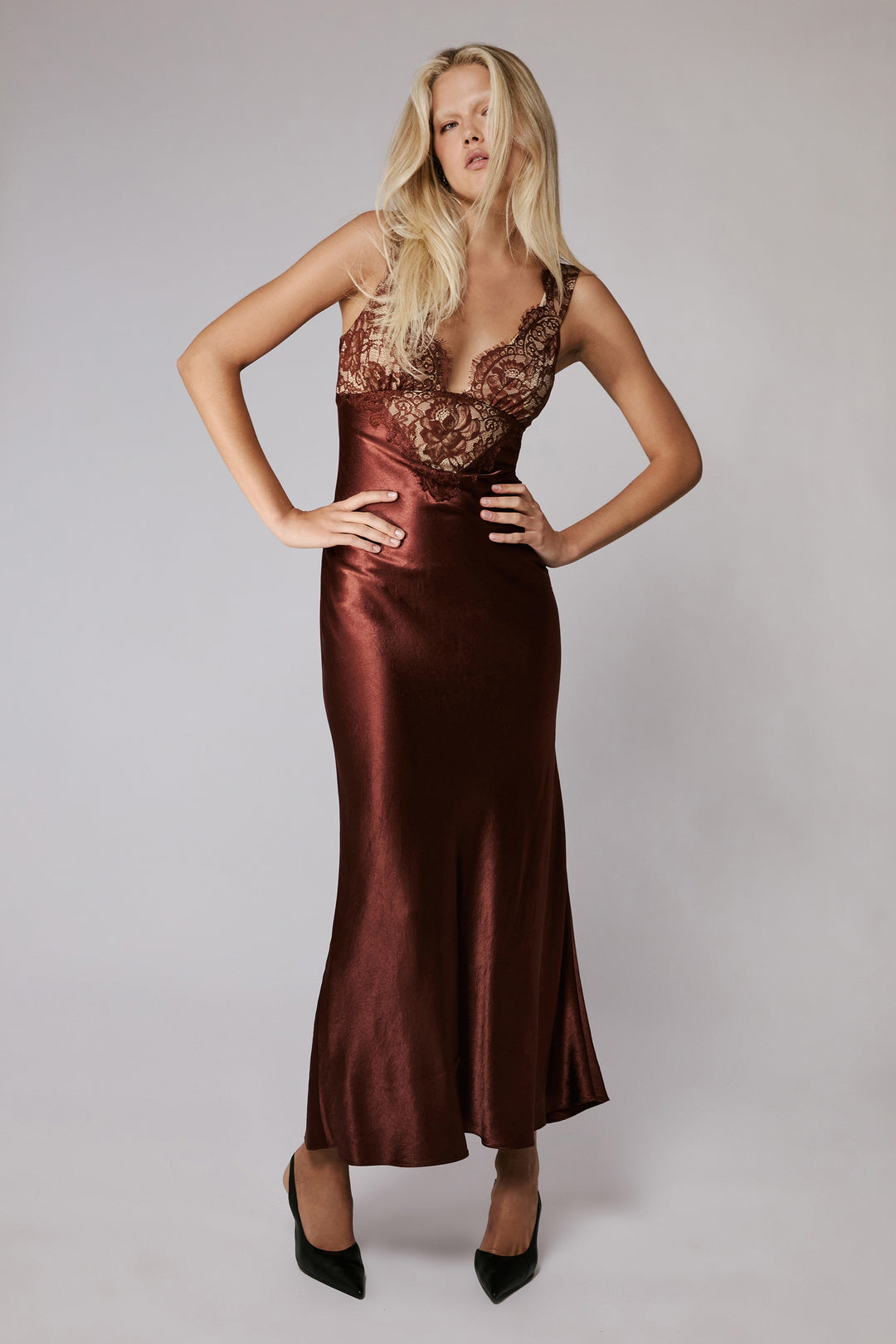 Torie Dress - Brick | JAUS