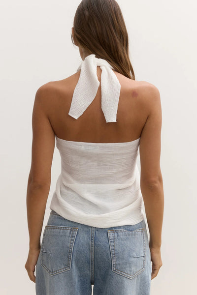 Solara Mini Sarong - White