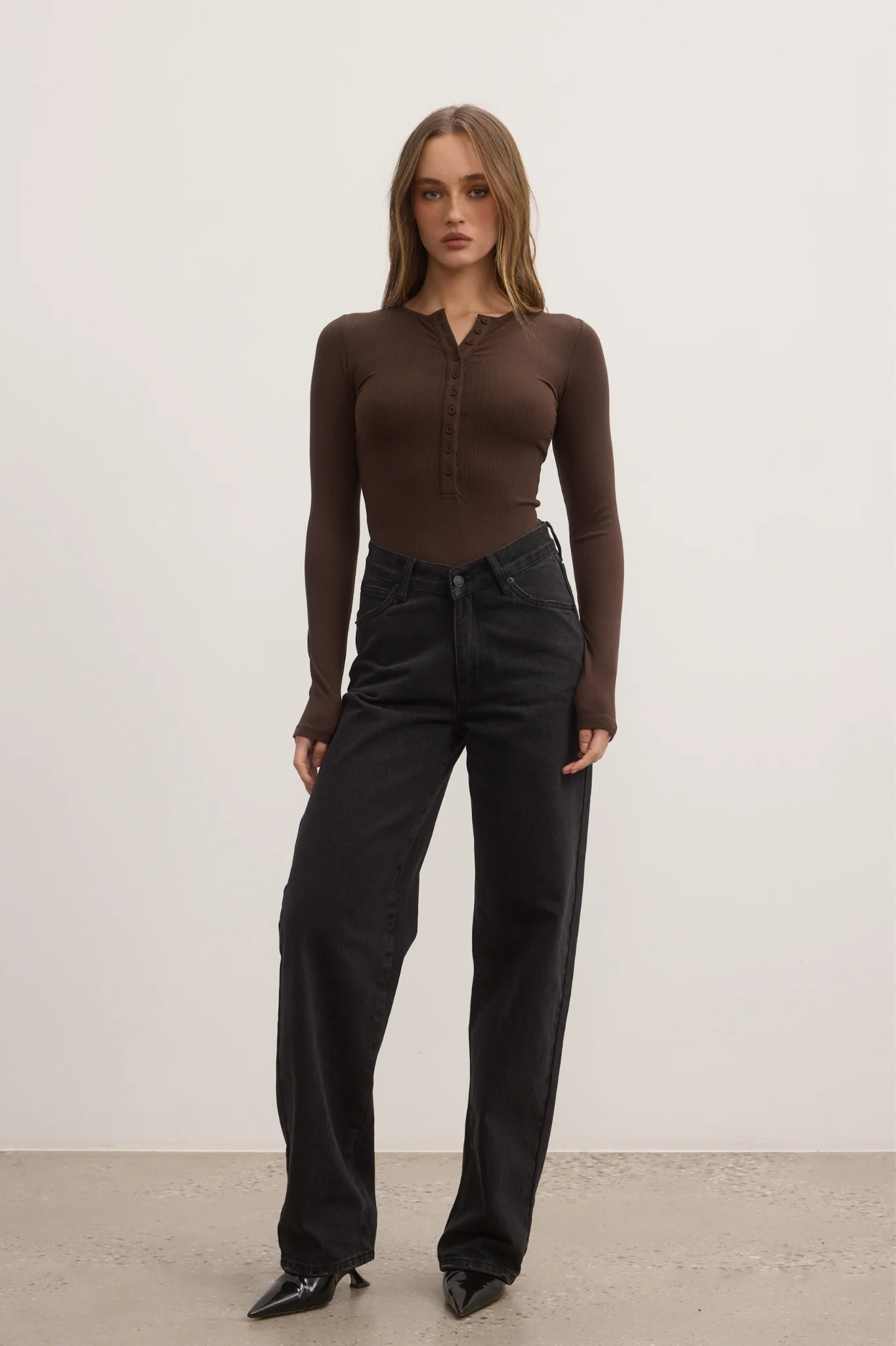 Lara Bodysuit - Espresso