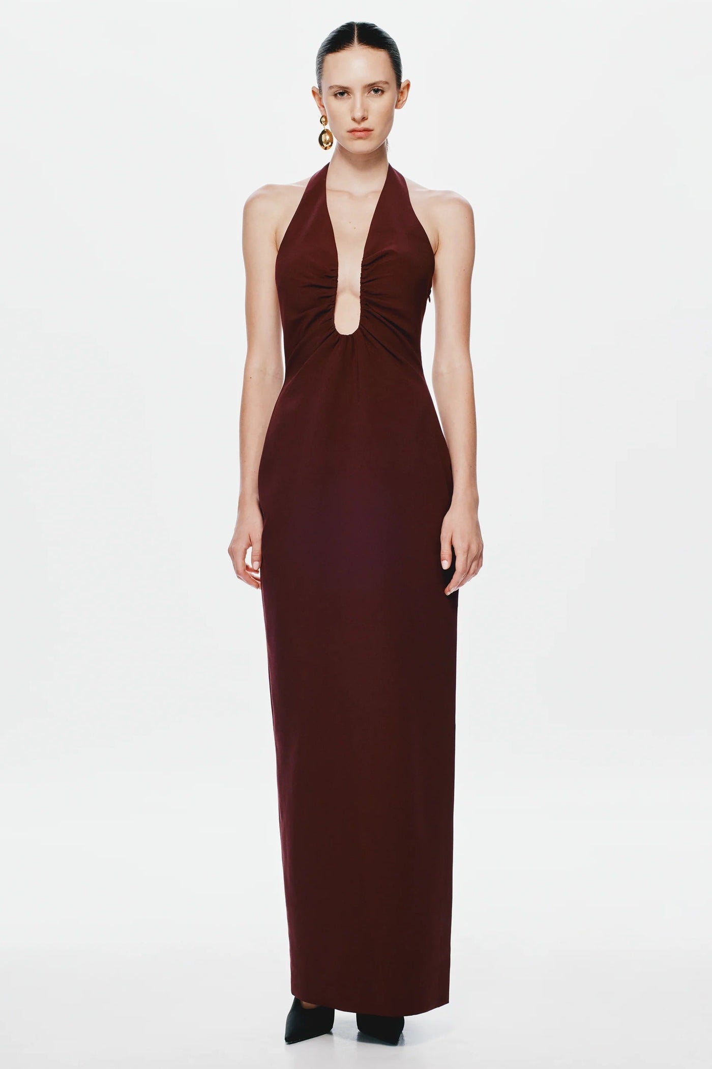 Misha Alusia Maxi Dress - Port