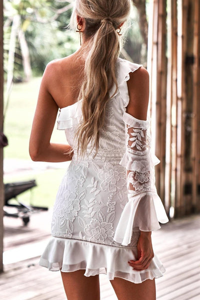 Indiana Dress - White (PREORDER) - SHOPJAUS - JAUS
