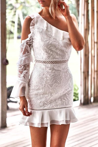 Indiana Dress - White (PREORDER) - SHOPJAUS - JAUS