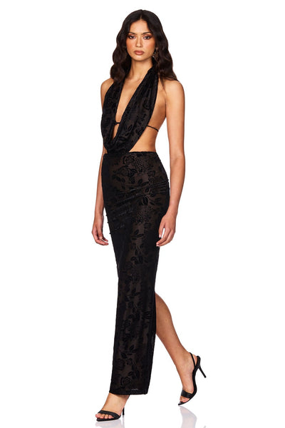 Nookie Isabella Maxi Dress - Black - SHOPJAUS - JAUS