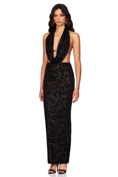Nookie Isabella Maxi Dress - Black - SHOPJAUS - JAUS