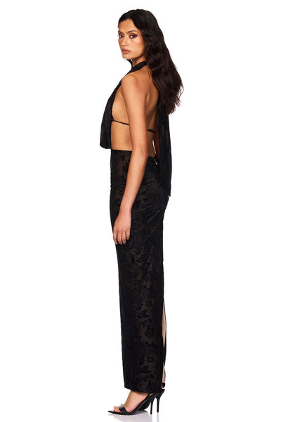 Nookie Isabella Maxi Dress - Black - SHOPJAUS - JAUS