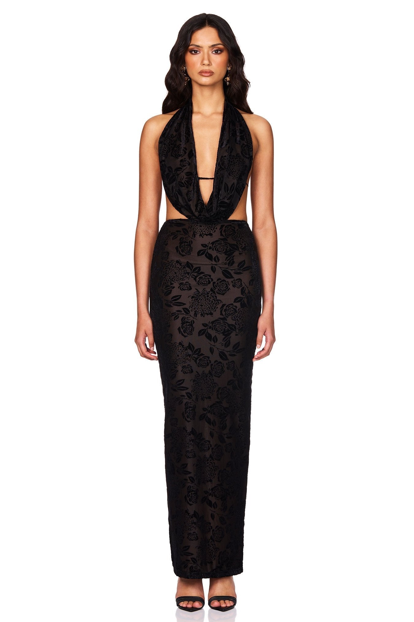 Nookie Isabella Maxi Dress - Black - SHOPJAUS - JAUS