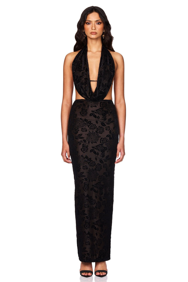 Nookie Isabella Maxi Dress - Black | JAUS