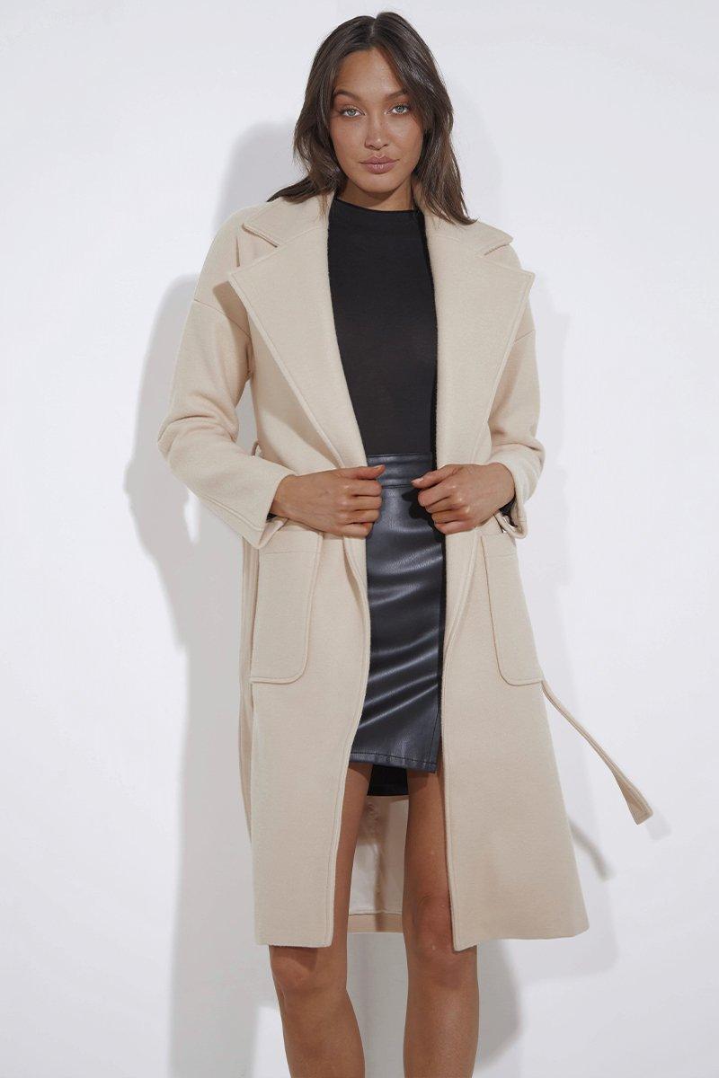 Jackson Coat - Cream - JAUS