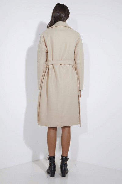 Jackson Coat - Cream - JAUS
