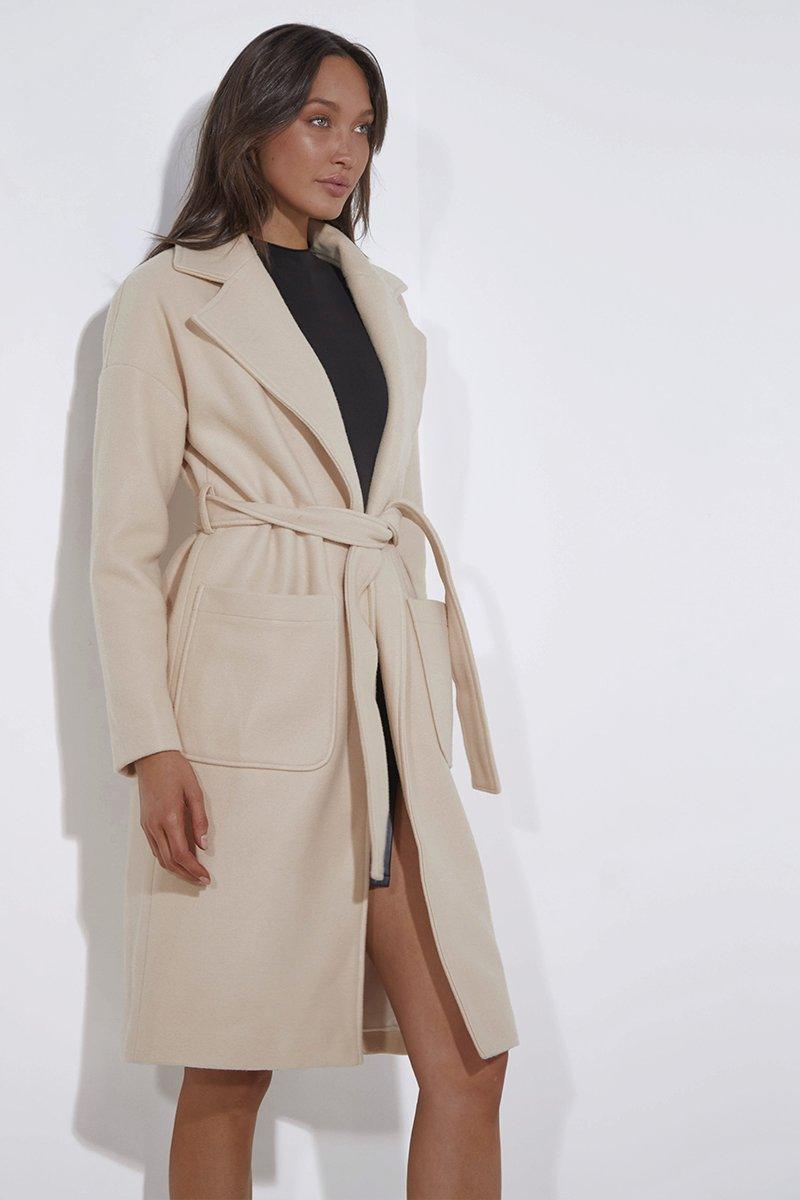 Jackson Coat - Cream - JAUS