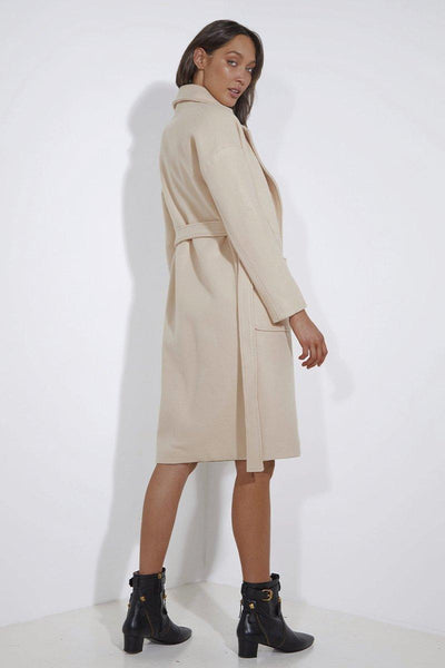 Jackson Coat - Cream - JAUS
