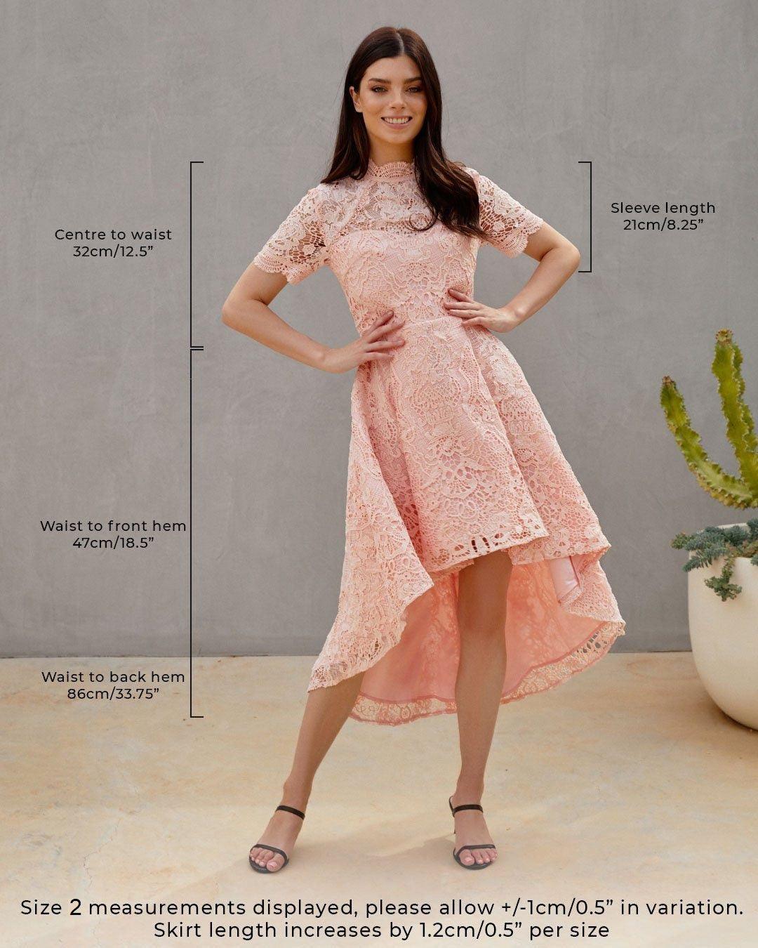 Jasmyn Dress - Light Pink - JAUS