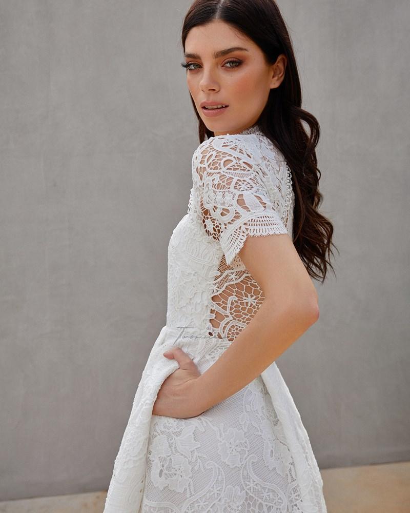 Jasmyn Dress - White - JAUS