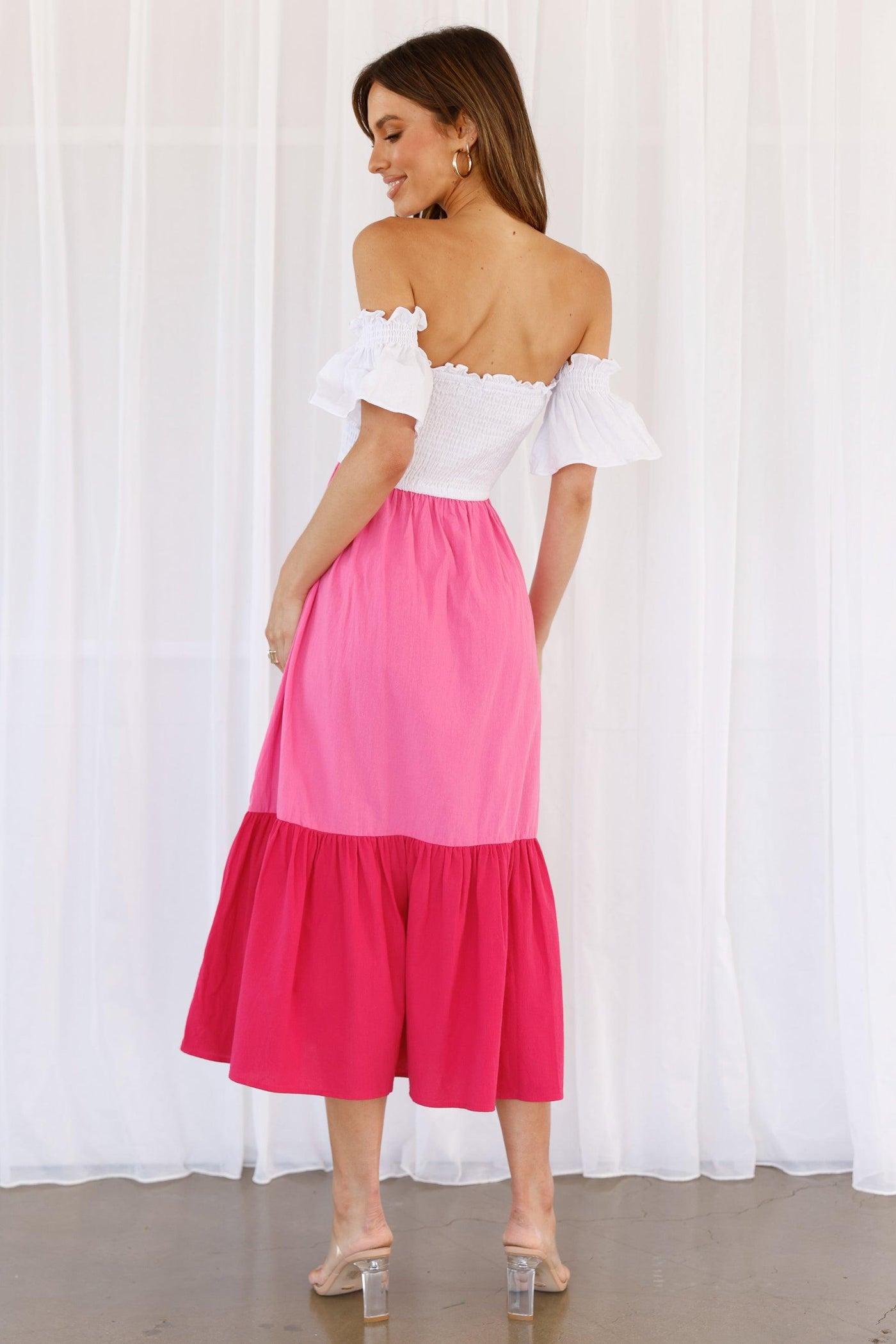 Jeret Dress - Pink - JAUS