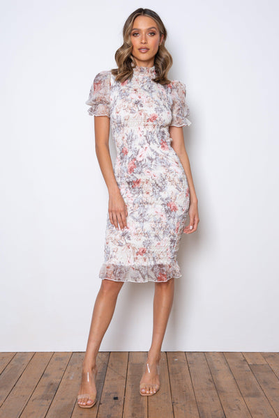 Juliette Midi Dress - Floral - JAUS