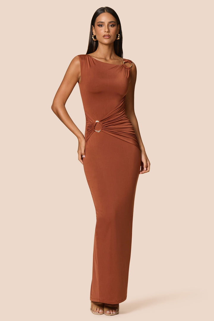 Kaia Maxi Dress Clay / L