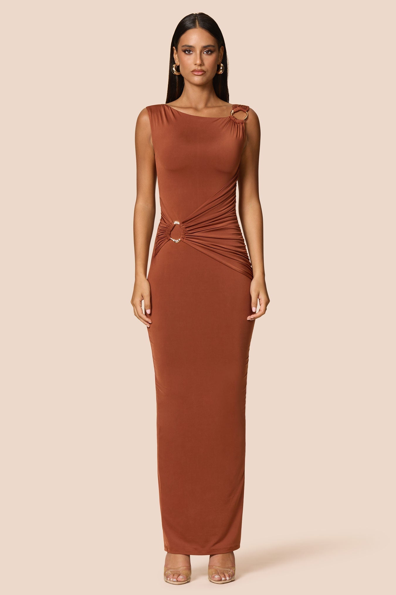 Kaia Maxi Dress Clay / L