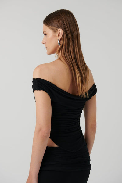 Kelan Top - Black - SHOPJAUS - JAUS
