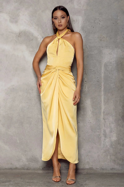 Kelsie Dress - Limoncello - JAUS