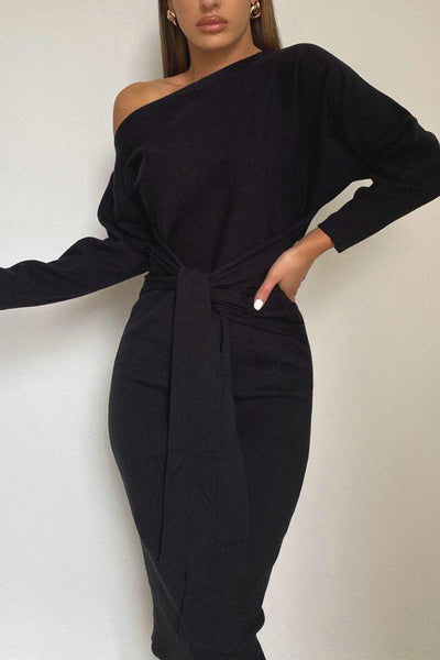 Kendra Dress - Black - JAUS