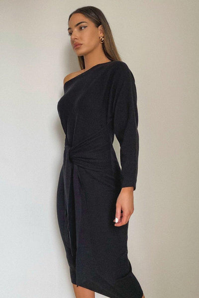 Kendra Dress - Black - JAUS