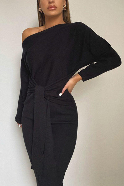 Kendra Dress - Black - JAUS