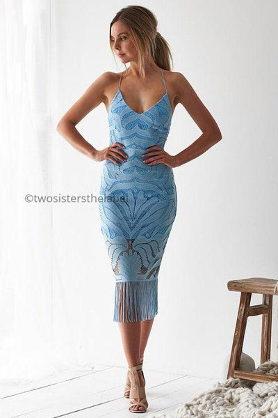 Khaleesi Dress - Baby Blue - SHOPJAUS - JAUS