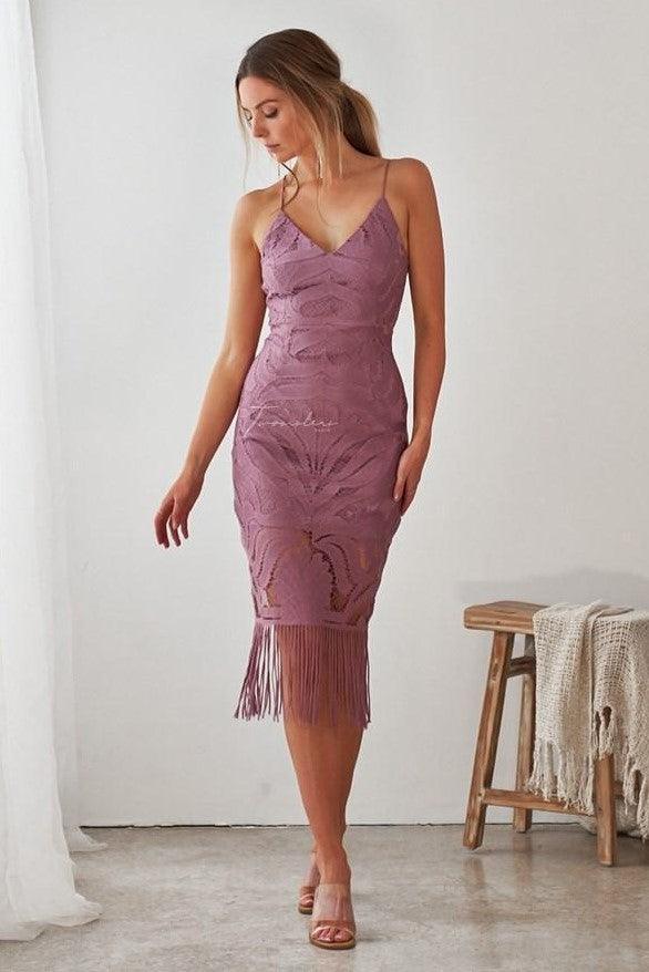 Khaleesi Dress - Dusty Purple - JAUS