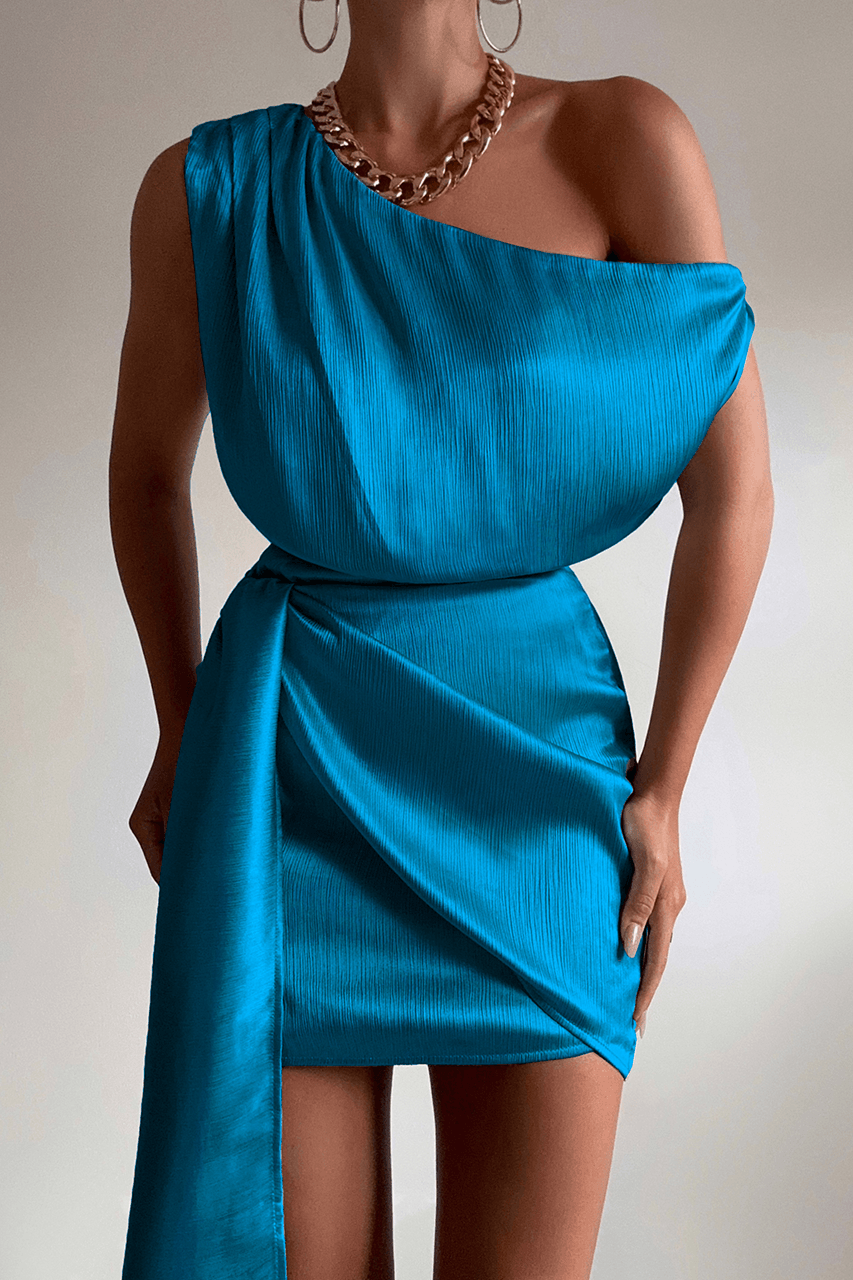 Kharisma Mini Dress - Ocean - JAUS
