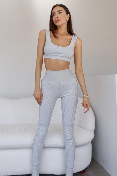 Kia Leggings - Grey - JAUS