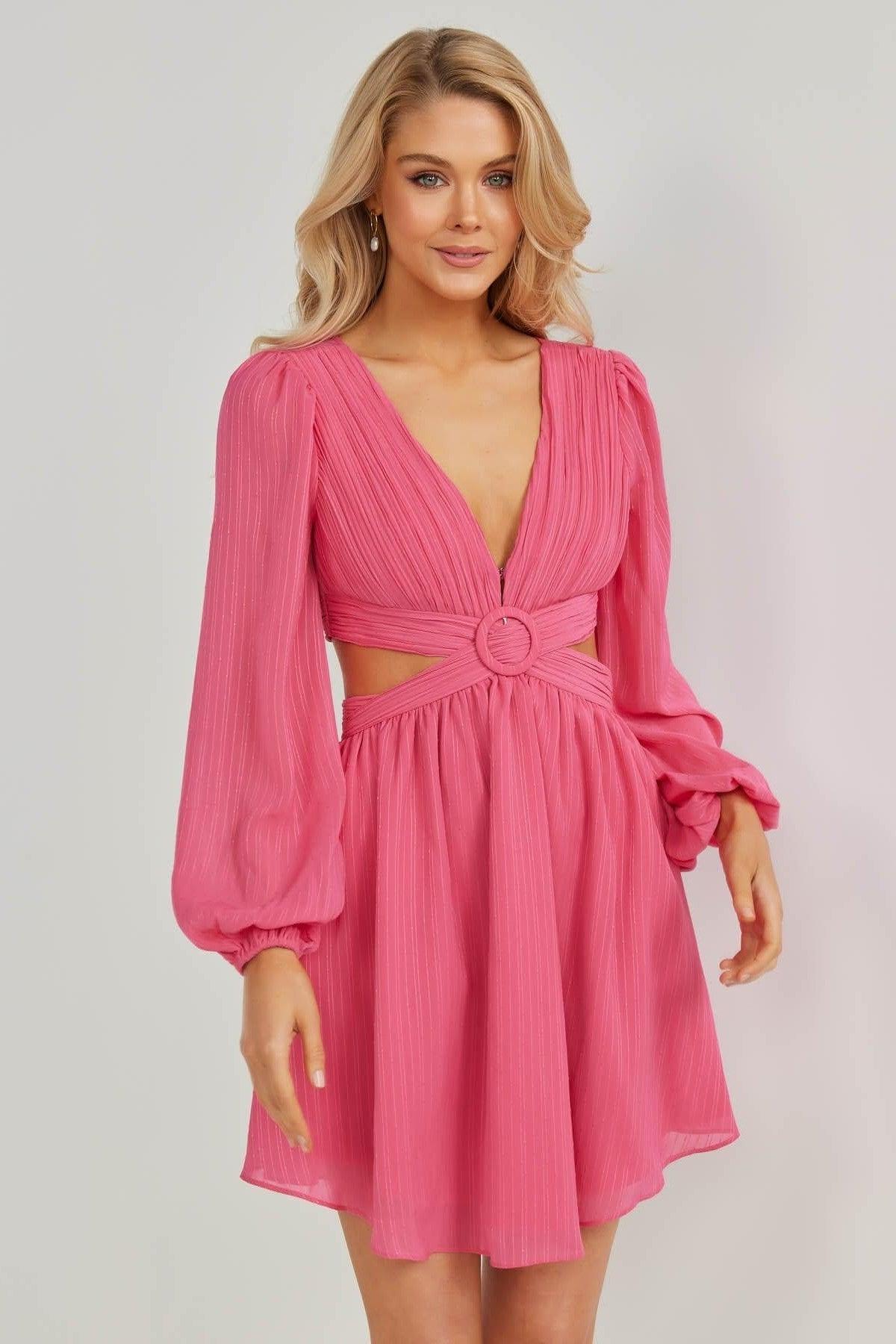 Kinsley Dress - Pink - JAUS