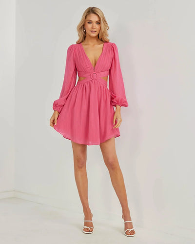 Kinsley Dress - Pink - JAUS