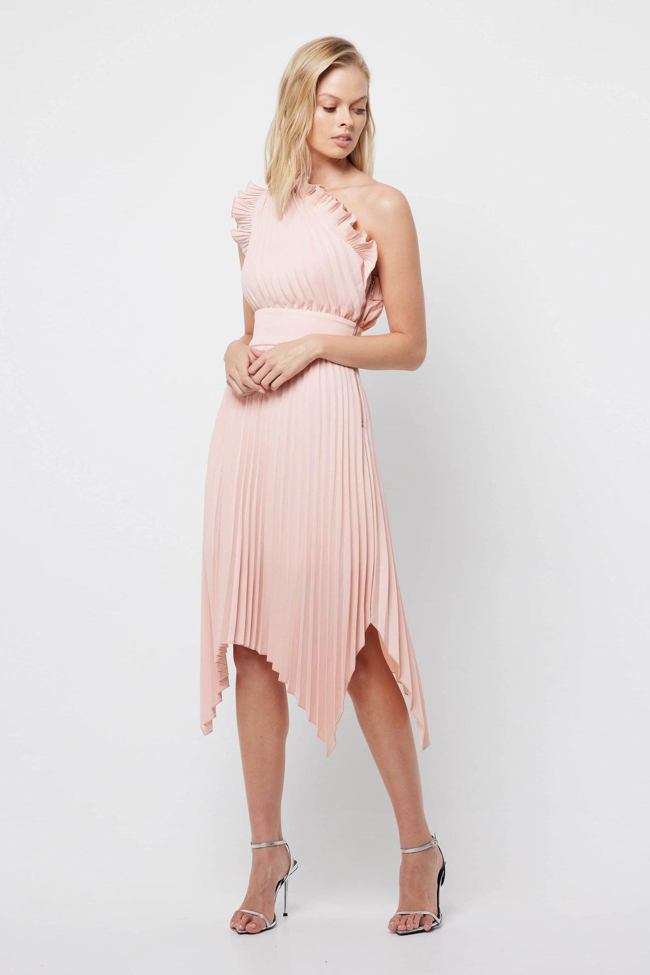 Lady Like Dress - Blush - JAUS