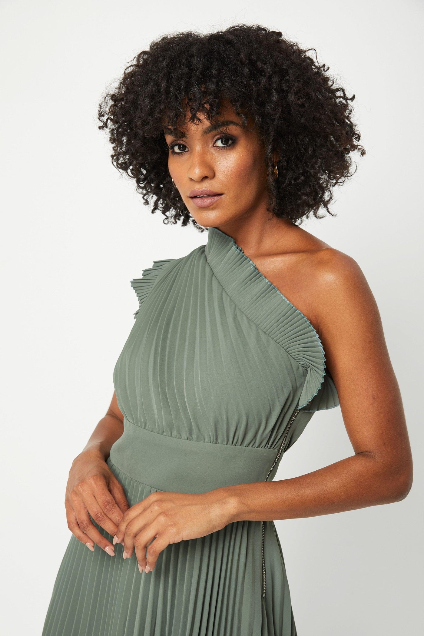 Lady Like Dress - Sage - JAUS