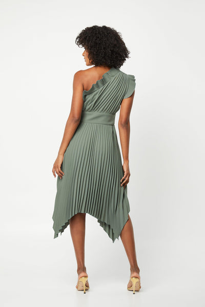 Lady Like Dress - Sage - JAUS