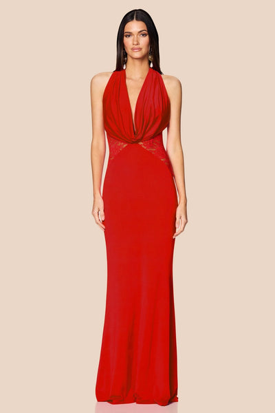 Nookie Lala Gown - Red - SHOPJAUS - JAUS